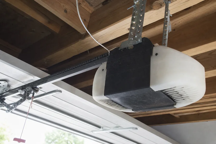Chain drive garage door opener, rail and trolley in Bellevue, WA